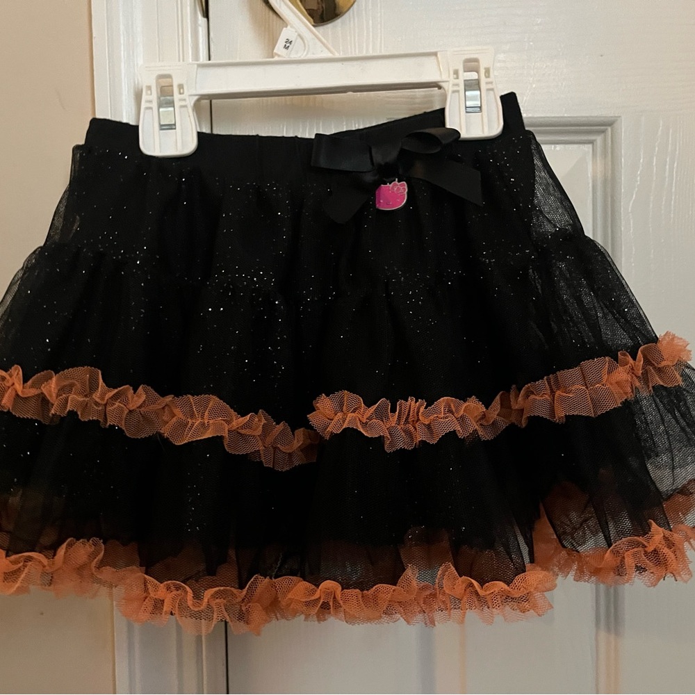 Hello Kitty 2T black and orange tutu